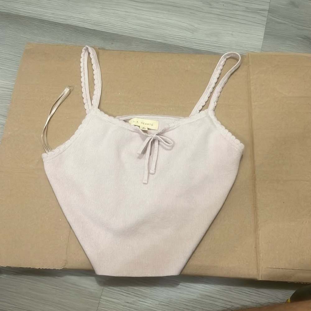 Purple Triangle Crop top